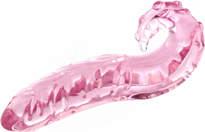 glass dildo with texture -1