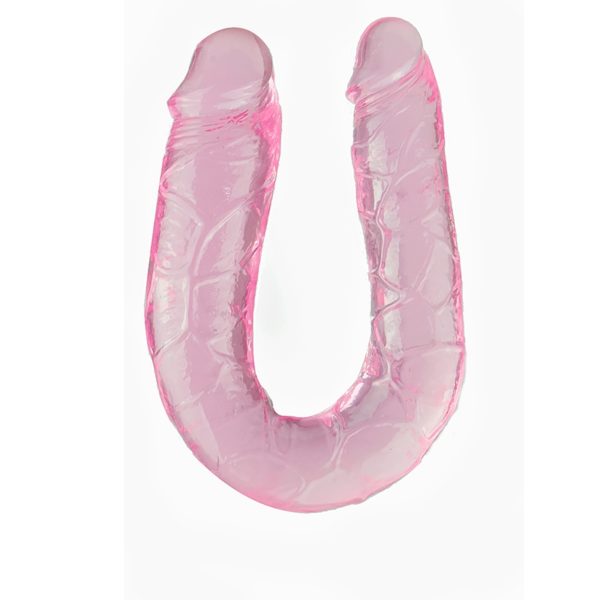 Double sided jelly dildo