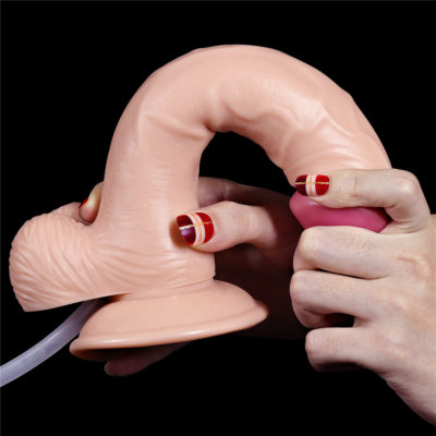 Realistic ejaculating dildo (22cm)-1