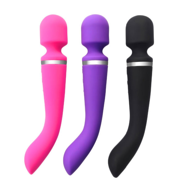 Powerful two-sided vibrator massager-cover