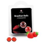 Secret Play - Бразилски топчиња за масажа - Јагода