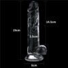 LoveToy - Премиум Кристално Дилдо 19cm - Image 4