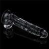 LoveToy - Премиум Кристално Дилдо 19cm - Image 5