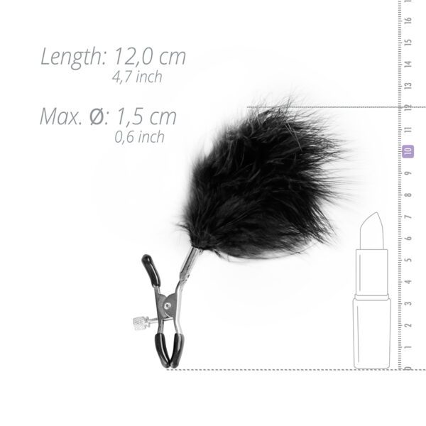 EasyToys - Штипки за брадавици со пердуви - Image 3
