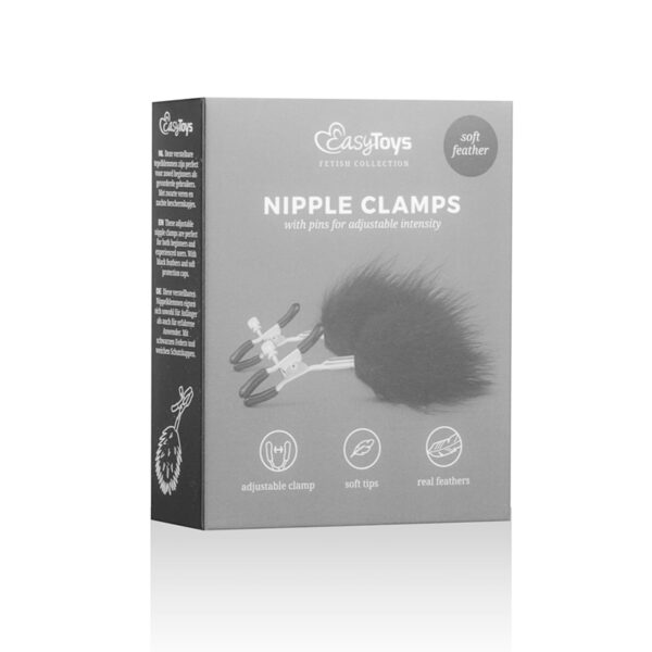 EasyToys - Штипки за брадавици со пердуви - Image 4