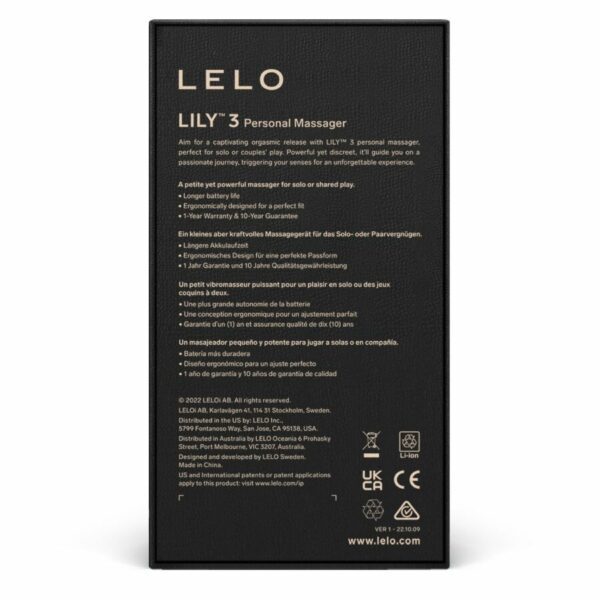 Lelo - LILY 3 клиторален стимулатор масажер - Image 4