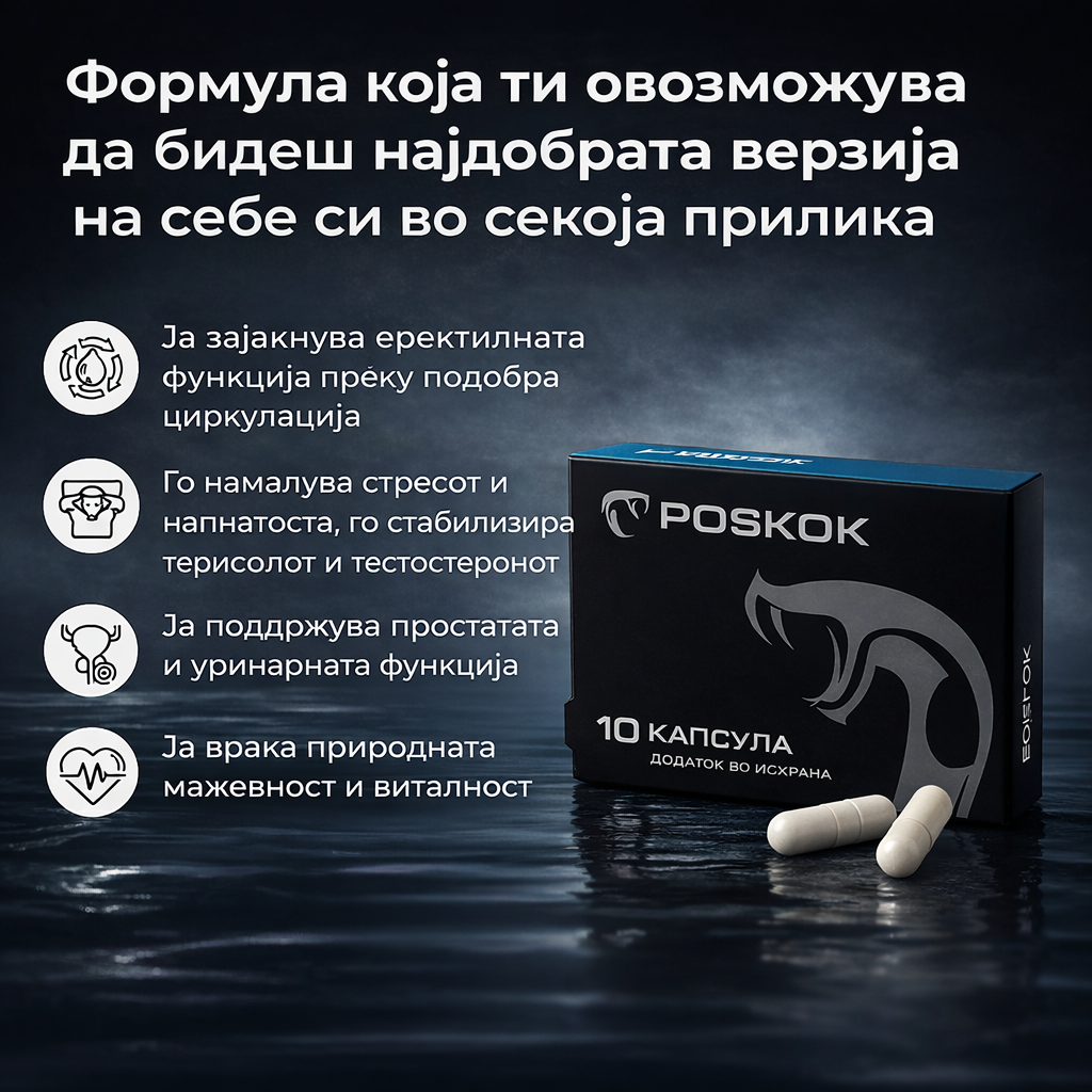 Poskok – Природен додаток за машка енергија, потенција и виталност - Image 2